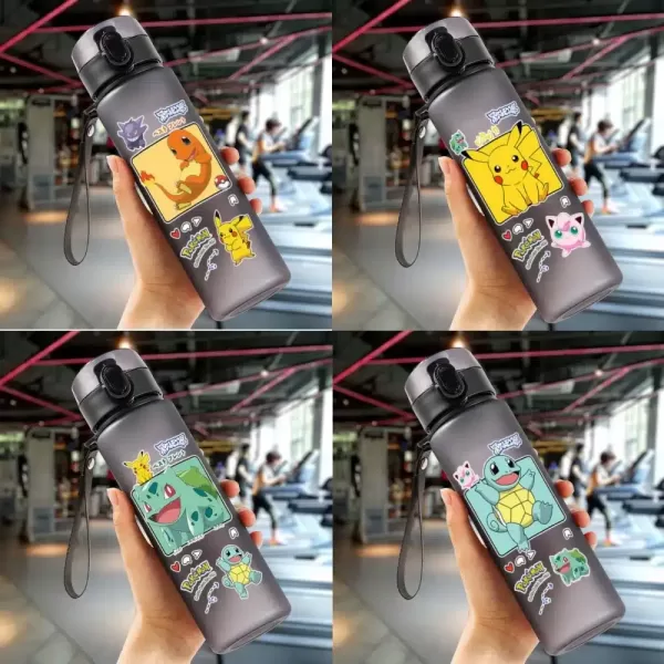 Pokémon Pikachu 560ML Kids' Water Bottle - Leakproof and Food-Grade
