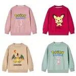 Pokemon Pikachu Kids' Long Sleeve Sweatshirt